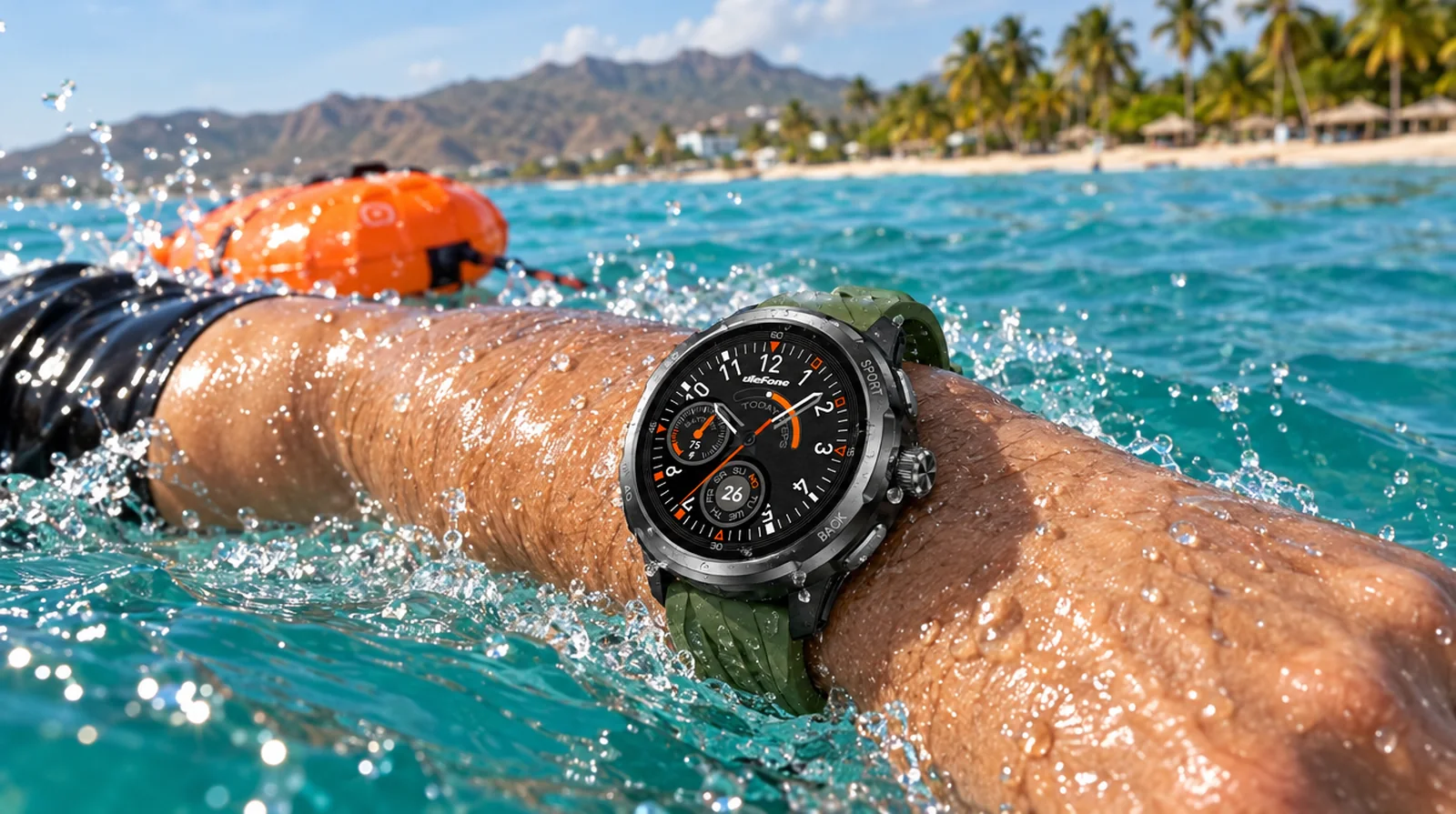 Reloj para natación en aguas abiertas: qué significa 5ATM y qué puedes esperar en el mar