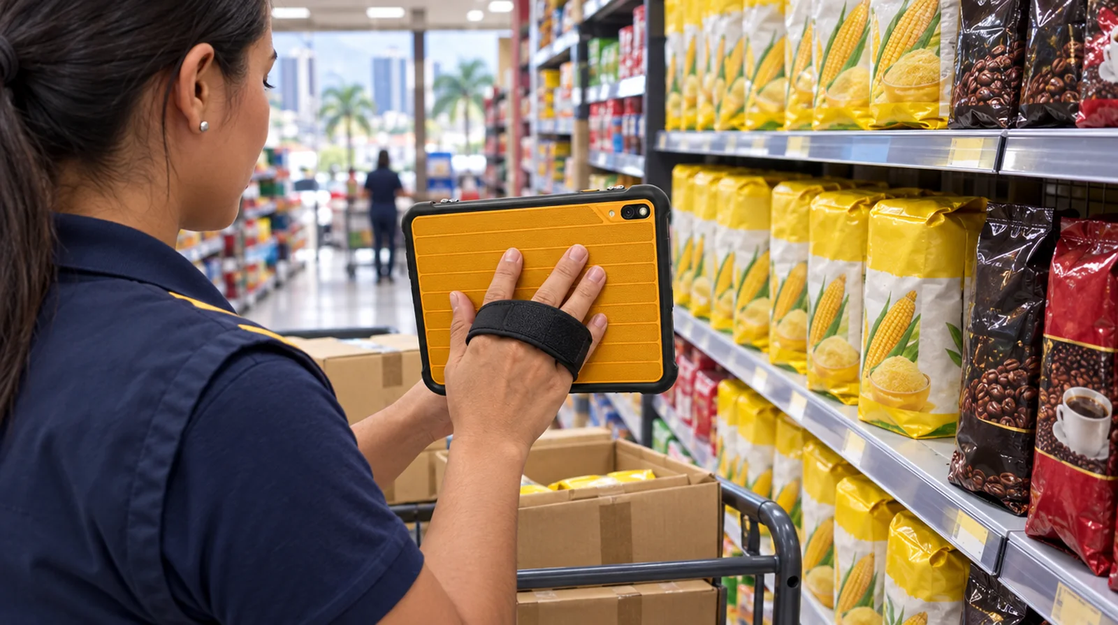 Tablets resistentes para inventario en supermercados, bodegones y tiendas: cuál elegir para cada puesto