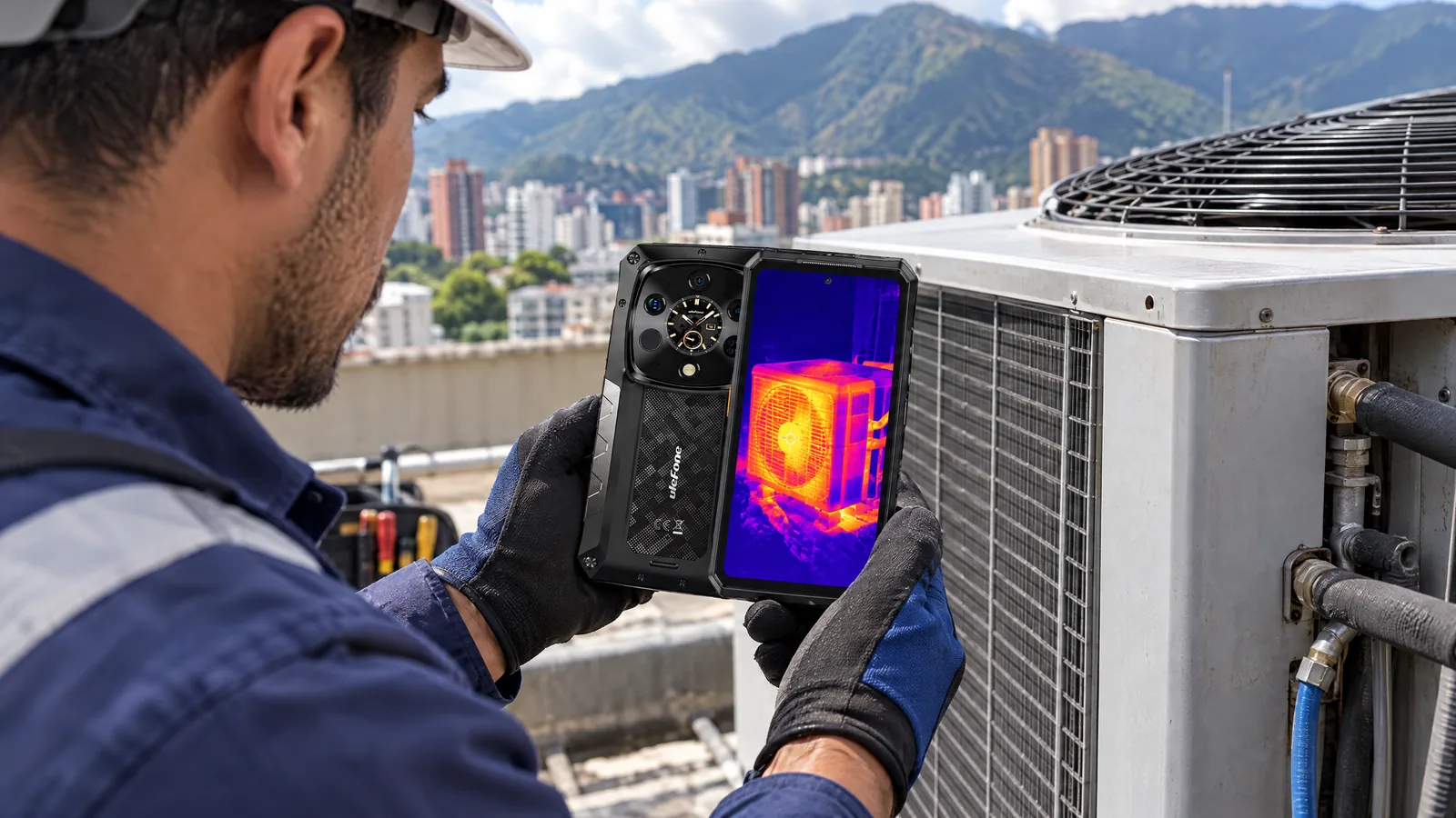 Ulefone Armor 28 Ultra Thermal Version en uso en Venezuela