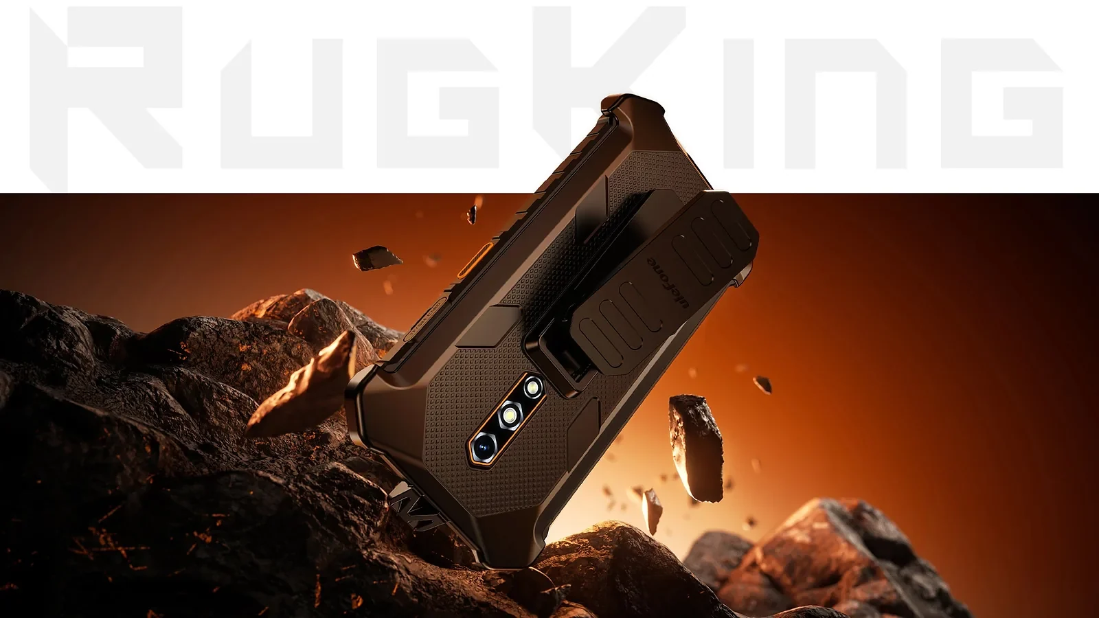 Ulefone Funda Armor para serie RugKing 2 Pro en uso en Venezuela
