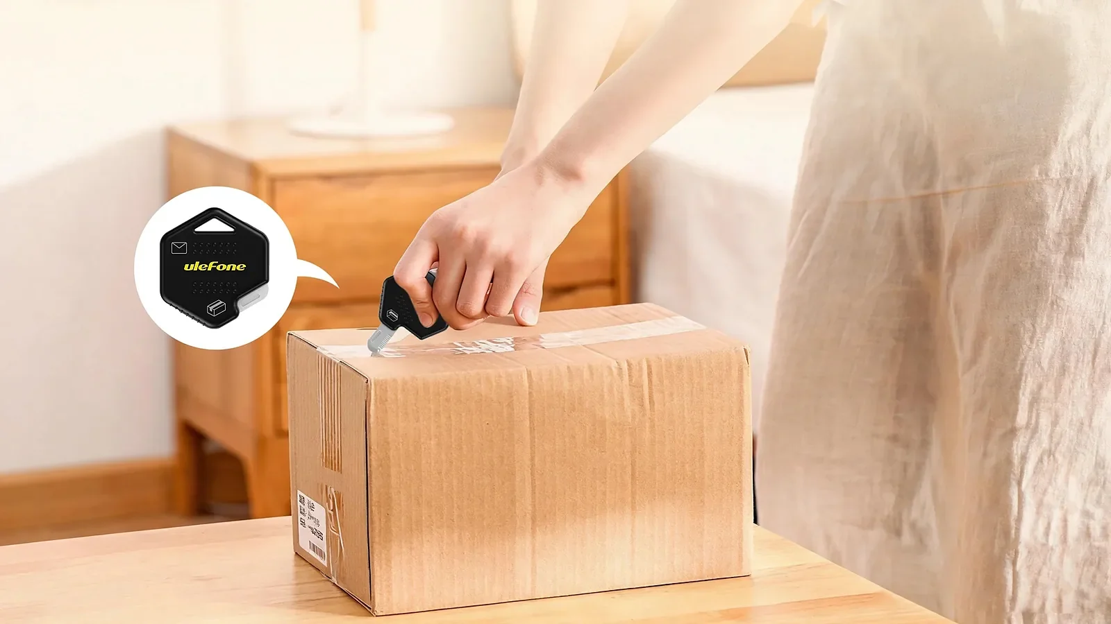 Ulefone Abridor de cajas Box Opener en uso en Venezuela